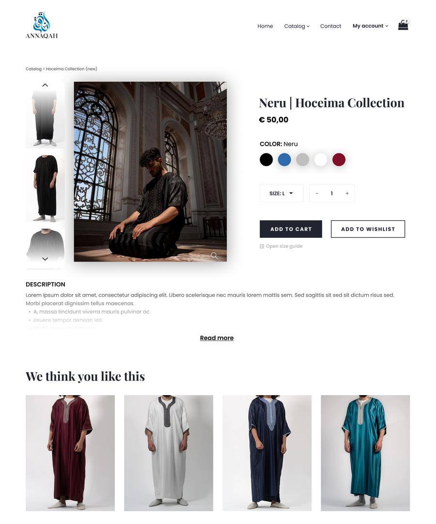 Website van Anaqah