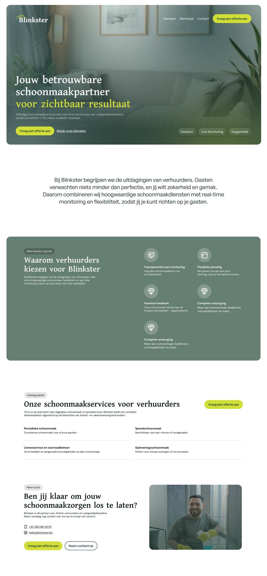 Website van Blinkster