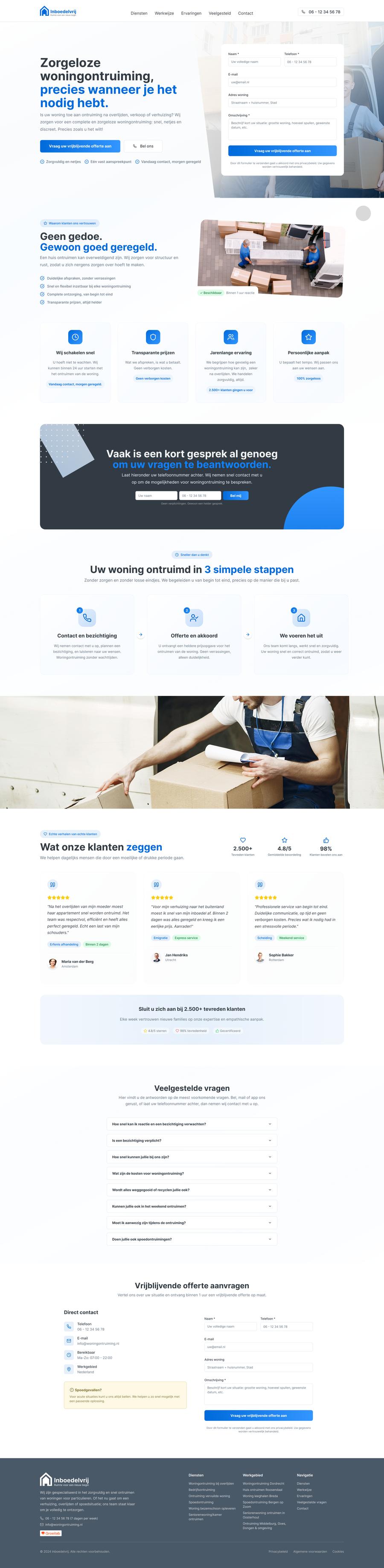 Website van Inboedelvrij
