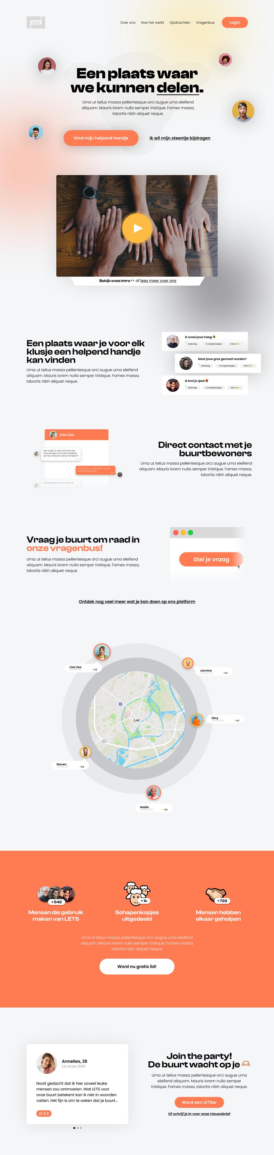 Website van LETS Lier