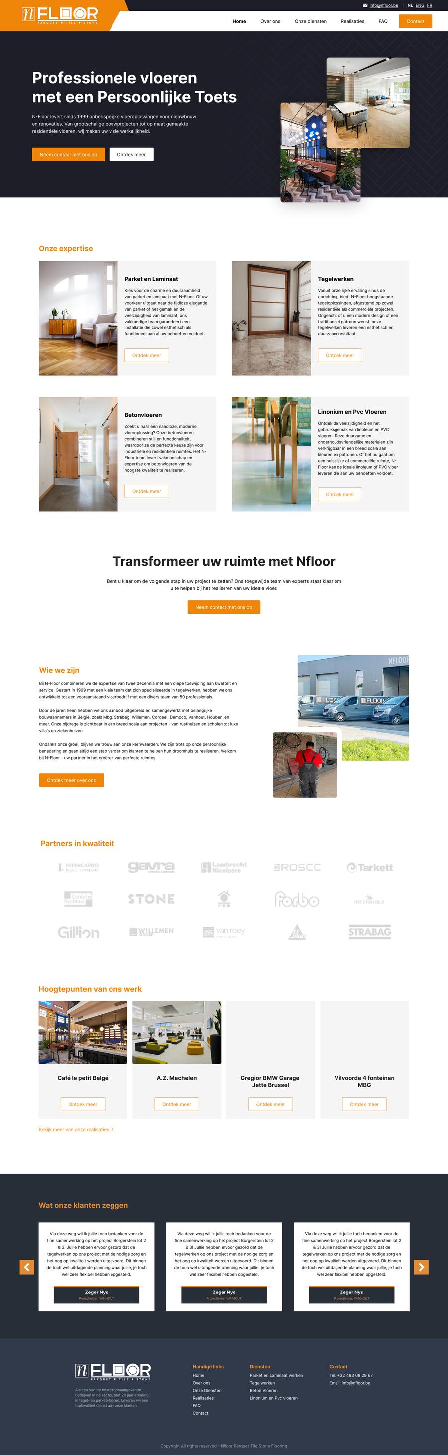 Website van Nfloor